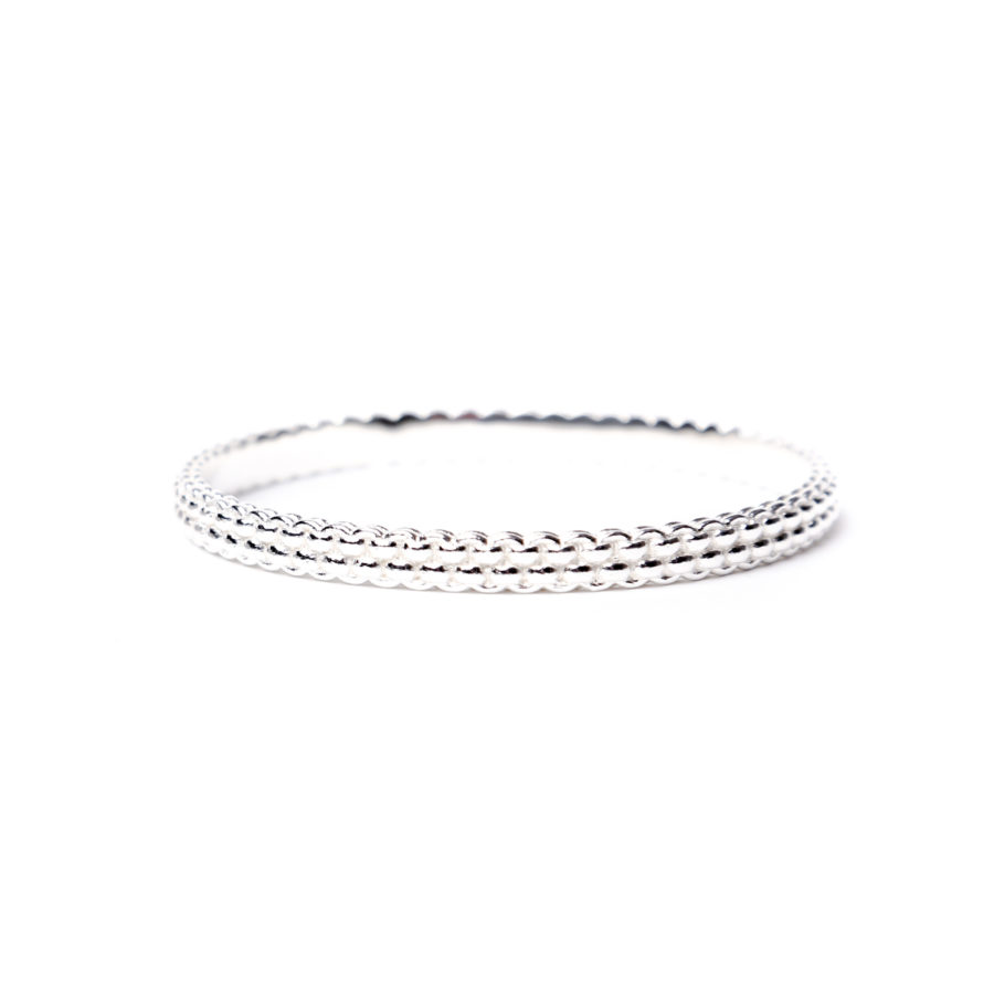 kb the label silver jewelry bangles
