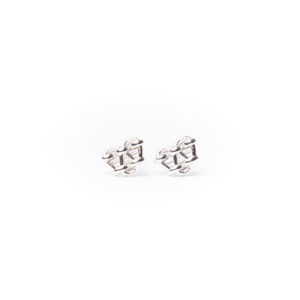 kb the label silver jewelry earrings