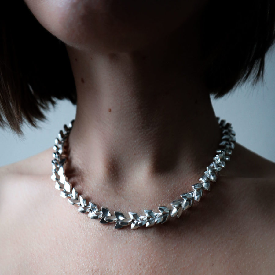Athena Warrior necklace katie boyle fine jewelry