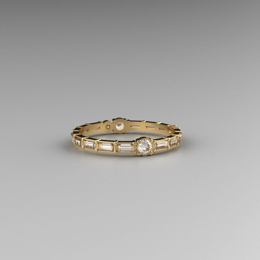 Aries eternity ring